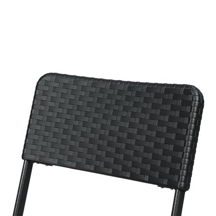 เก้าอี้พับ HDPE ME LIVING สีดำ_3