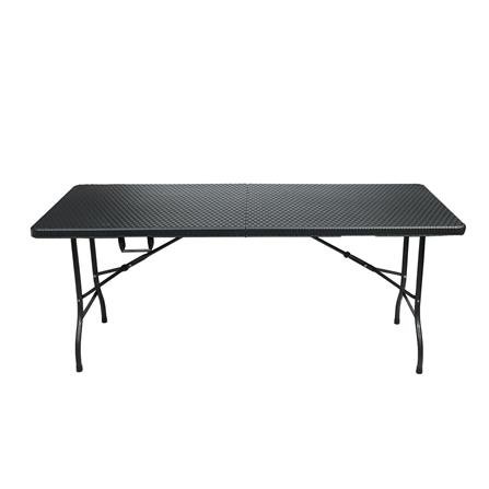 โต๊ะพับอเนกประสงค์ HDPE ME LIVING 180 ซม. สีดำ_1