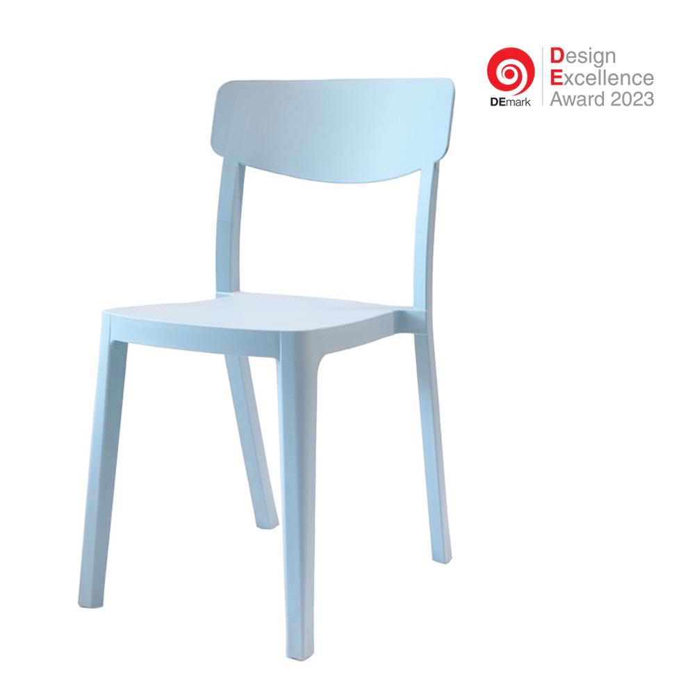 เก้าอี้พลาสติก SPRING SHERLYN สีฟ้า
