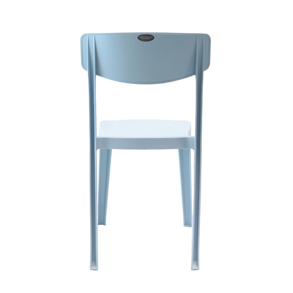 เก้าอี้พลาสติก SPRING SHERLYN สีฟ้า