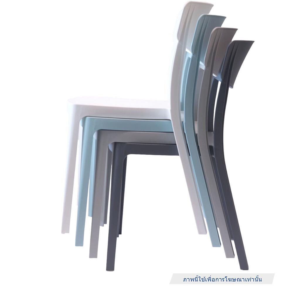 เก้าอี้พลาสติก SPRING SHERLYN สีฟ้า