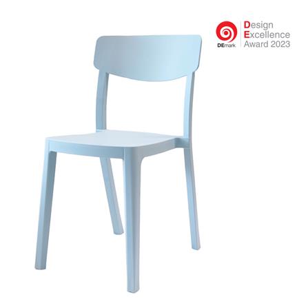 เก้าอี้พลาสติก SPRING SHERLYN สีฟ้า