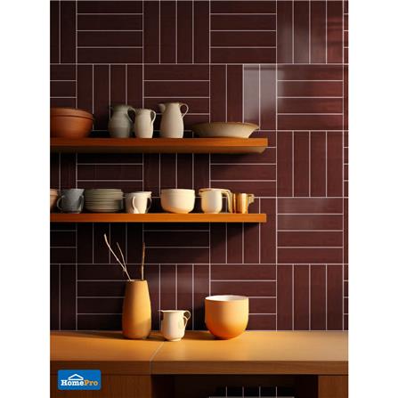 กระเบื้องผนัง 7.5x30 ซม. TARA ฮานา เบอร์รี่ A 0.99 ตร.ม._6