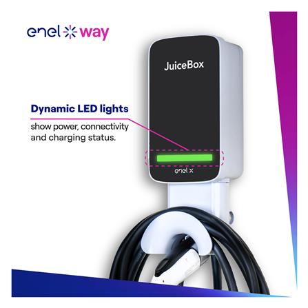 เครื่องชาร์จรถยนต์ไฟฟ้า (ไม่รวมติดตั้ง) ENEL X WAY JUICEBOX 22 KW_4