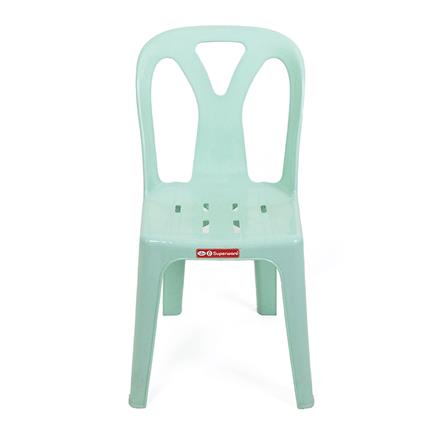 เก้าอี้พลาสติก SUPERWARE CH-58 สีเขียว_1