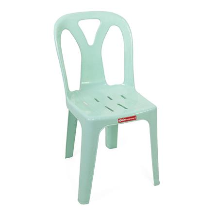 เก้าอี้พลาสติก SUPERWARE CH-58 สีเขียว_2