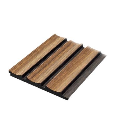 แผ่นผนัง PS LINEDEKOR DL004-24 12x1.2x300 ซม. สีโร้ดวู้ด