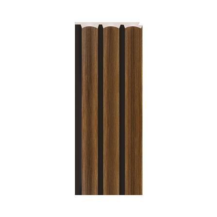 แผ่นผนัง PS LINEDEKOR DL004-24 12x1.2x300 ซม. สีโร้ดวู้ด_1