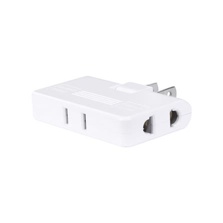 ปลั๊กแปลงพับ 2 ขาแบน 3 ทาง TOSHINO TN-335_0