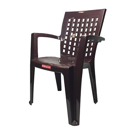 เก้าอี้พลาสติก SUPERWARE CH-67 สีน้ำตาล