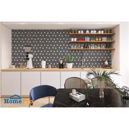 โมเสคพอร์ซเลน 30x30 ซม. GLASCERA ราวนด์ แพทเทิร์น 4 สีทูโทน_4