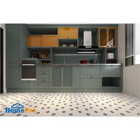 โมเสคพอร์ซเลน 30x30 ซม. GLASCERA ราวนด์ แพทเทิร์น 3 สีทูโทน_5