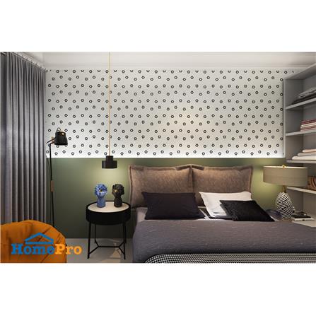 โมเสคพอร์ซเลน 30x30 ซม. GLASCERA ราวนด์ แพทเทิร์น 3 สีทูโทน_6