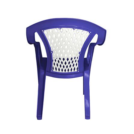 เก้าอี้พลาสติก SUPERWARE CH-52 สีขาว/น้ำเงิน_3