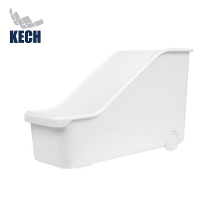 กล่องเก็บของในครัวมีล้อ KECH IVORY SIZE S สีขาว_0