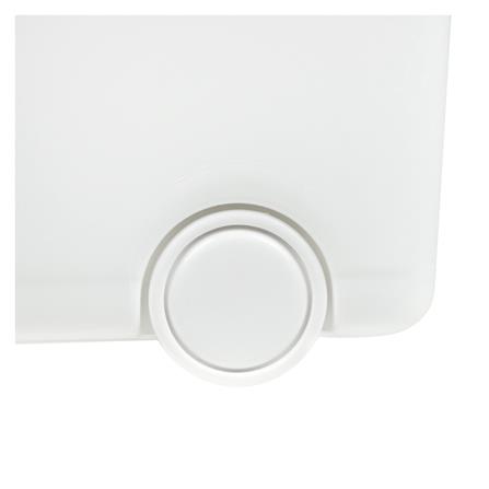 กล่องเก็บของในครัวมีล้อ KECH IVORY SIZE M สีขาว_5