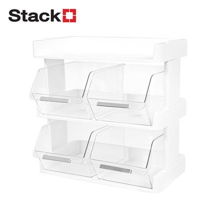 ชั้นวางของ 3 ชั้น STACKO MILD 30x17x29.5 ซม. สีขาว_0