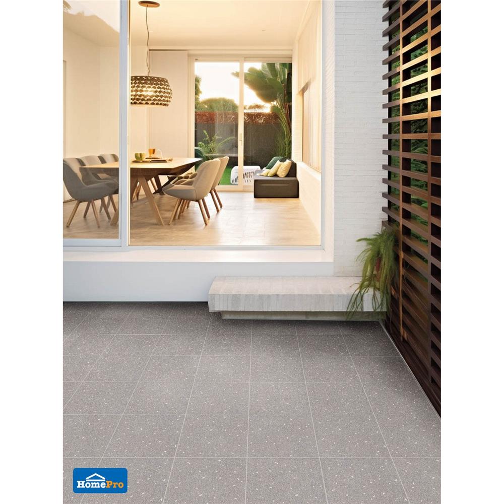 กระเบื้องพื้น 12x12 นิ้ว DURAGRES บอสตัน เกรย์ 1 ตร.ม.