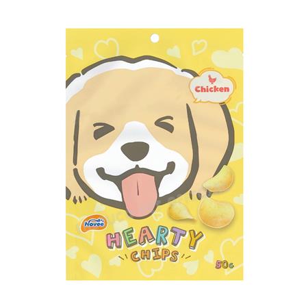 ขนมสุนัข NOVEE CRISPY CHICKEN CHIP 50 ก._0