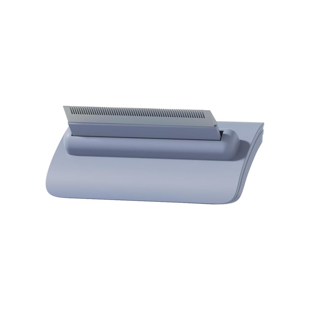 หวีแปรงขนสัตว์เลี้ยง 2-IN-1 VOOCOO สีฟ้า