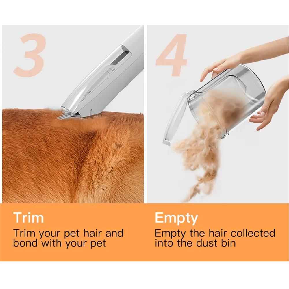 เครื่องตัดแต่งดูดขนสัตว์เลี้ยง AIRROBO