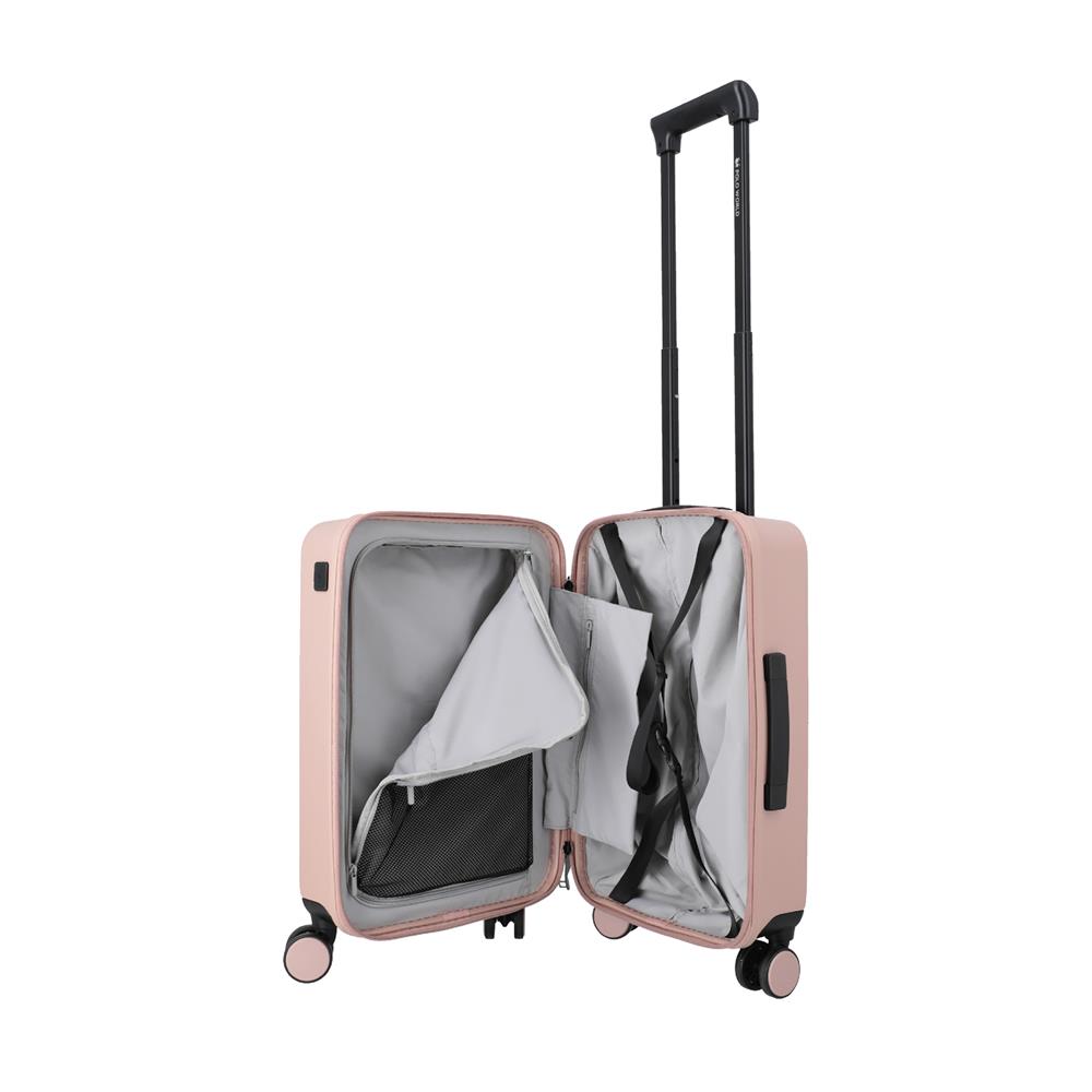 กระเป๋าเดินทาง 20 นิ้ว POLO WORLD PW901 GATEWAY สีชมพู