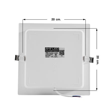 ดาวน์ไลท์ LED EVE 201194 7 นิ้ว 18 วัตต์ DAYLIGHT สีขาว_5