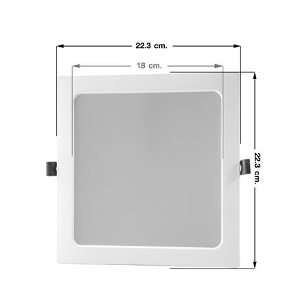 ดาวน์ไลท์ LED EVE 201194 7 นิ้ว 18 วัตต์ DAYLIGHT สีขาว_4