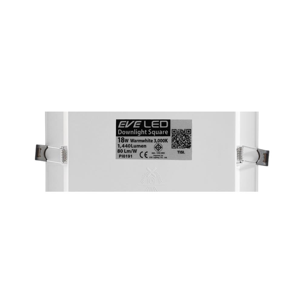 ดาวน์ไลท์ LED EVE 201200 7 นิ้ว 18 วัตต์ WARM WHITE สีขาว