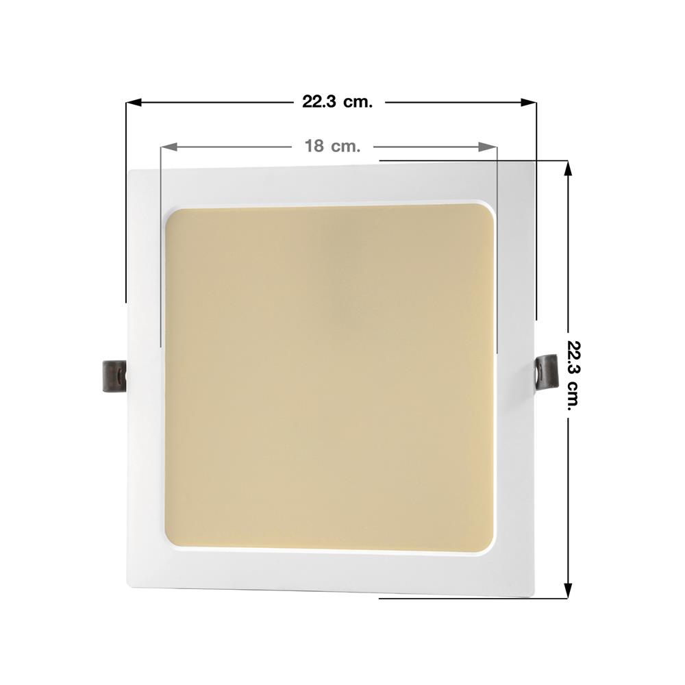 ดาวน์ไลท์ LED EVE 201200 7 นิ้ว 18 วัตต์ WARM WHITE สีขาว