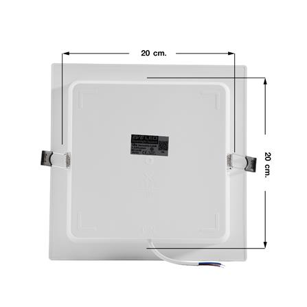 ดาวน์ไลท์ LED EVE 201200 7 นิ้ว 18 วัตต์ WARM WHITE สีขาว_5