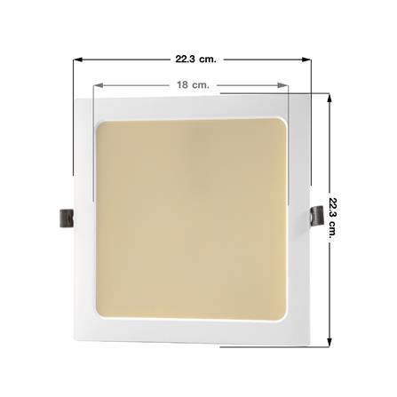 ดาวน์ไลท์ LED EVE 201200 7 นิ้ว 18 วัตต์ WARM WHITE สีขาว_4