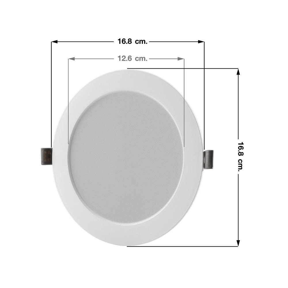 ดาวน์ไลท์ LED EVE 598393 5 นิ้ว 15 วัตต์ DAYLIGHT สีขาว