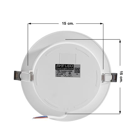 ดาวน์ไลท์ LED EVE 598393 5 นิ้ว 15 วัตต์ DAYLIGHT สีขาว_5