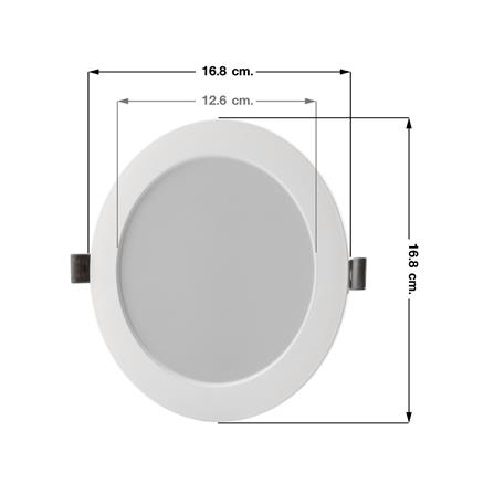ดาวน์ไลท์ LED EVE 598393 5 นิ้ว 15 วัตต์ DAYLIGHT สีขาว_4