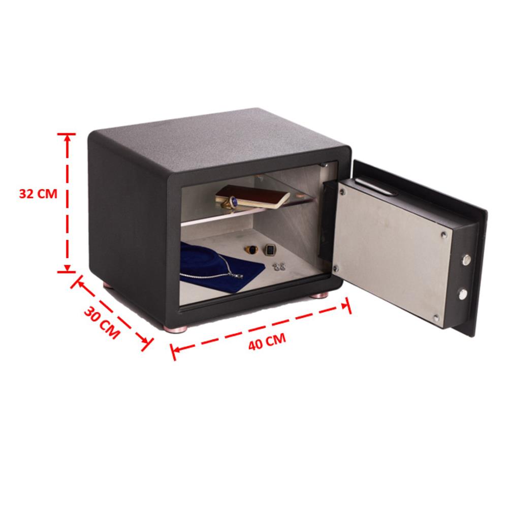 ตู้นิรภัย CRMCR BY MI PRO-30B สีดำ