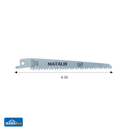 ใบเลื่อยจิ๊กซอตัดไม้ MATALL 6 นิ้ว_3