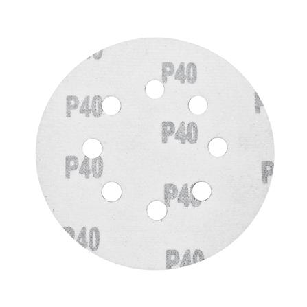 กระดาษทรายกลมสักหลาด เบอร์ 40 MATALL 5 นิ้ว 8 รู แพ็ก 5 ชิ้น_1