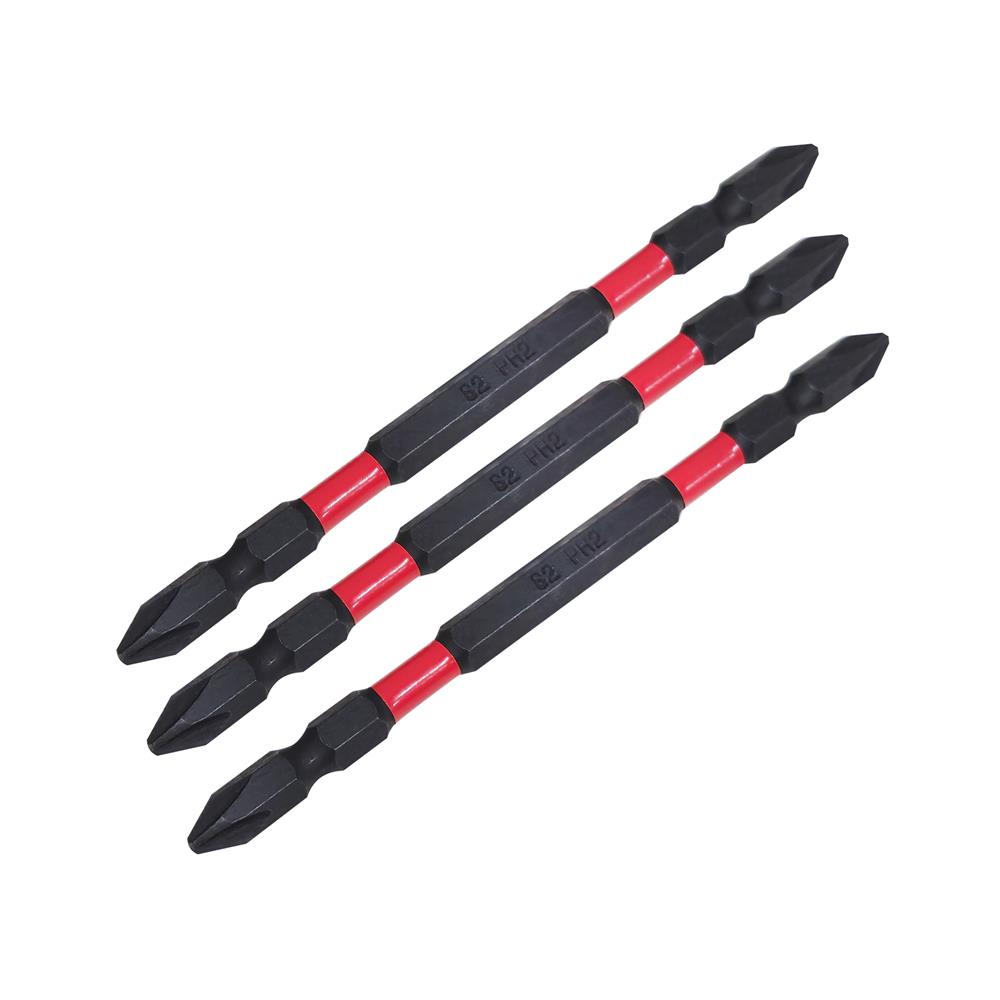 ดอกไขควงสีดำ MATALL PRO IMPACT PH2-110 แพ็ก 3 ชิ้น