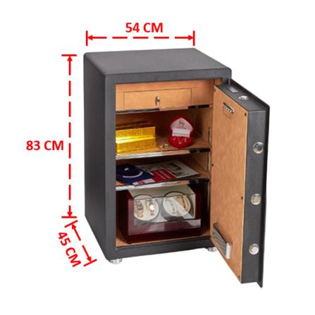 ตู้นิรภัย CRMCR BY MI PRO-80B สีดำ_4