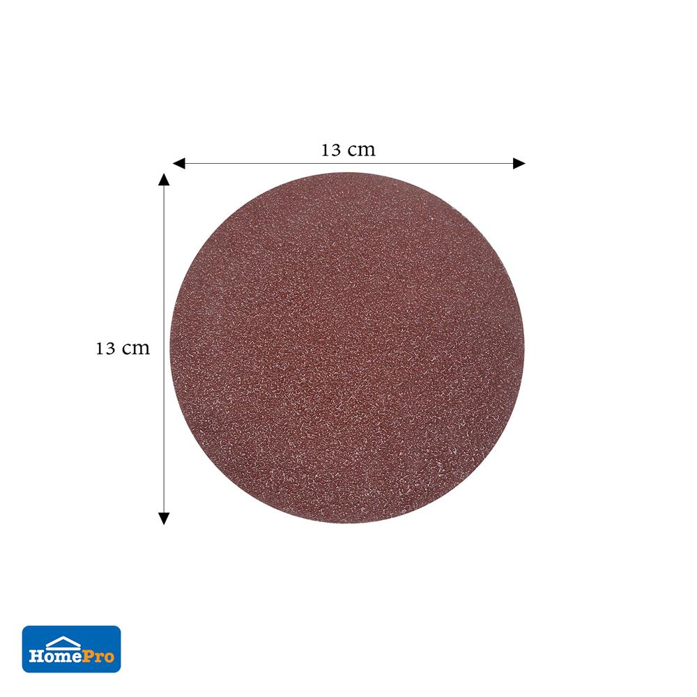 กระดาษทรายกลมสักหลาด เบอร์ 40 MATALL 5 นิ้ว แพ็ก 5 ชิ้น