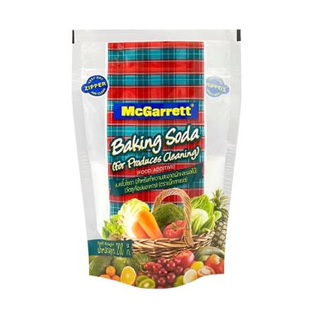 เบคกิ้งโซดาล้างผักและผลไม้ MCGARRETT 200 กรัม_0