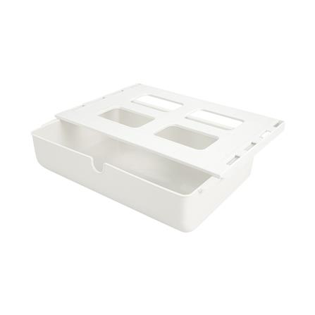 กล่องลิ้นชักใต้โต๊ะ STACKO SIZE L 33.5x23.5x8.5 ซม. สีขาว_3