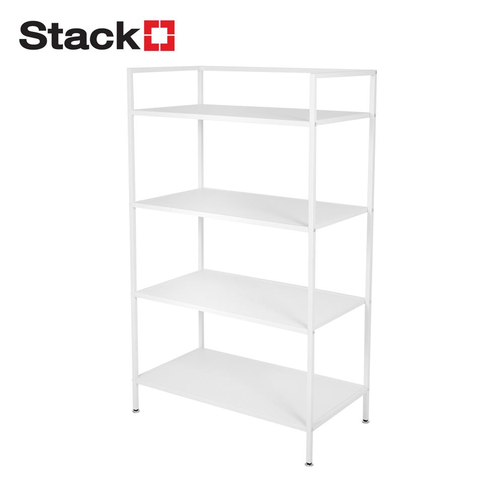 ชั้นวางของ 4 ชั้น STACKO ROBUSTE 75x41x124 ซม. สีขาว_0