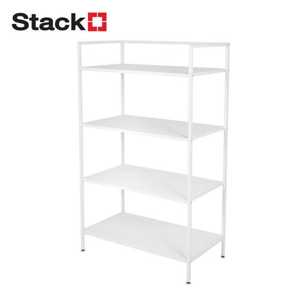 ชั้นวางของ 4 ชั้น STACKO ROBUSTE 75x41x124 ซม. สีขาว_1
