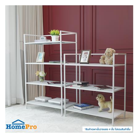 ชั้นวางของ 4 ชั้น STACKO ROBUSTE 75x41x124 ซม. สีขาว_5