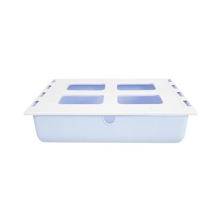 กล่องลิ้นชักใต้โต๊ะ STACKO SIZE L 33.5x23.5x8.5 ซม. สีฟ้า_2