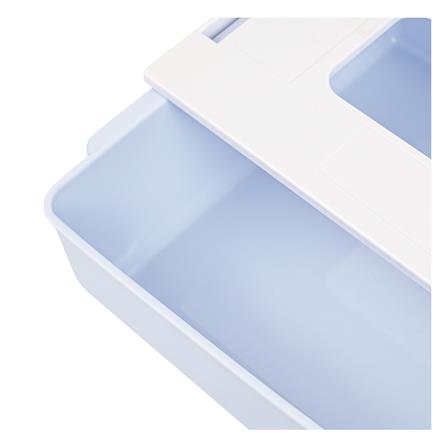 กล่องลิ้นชักใต้โต๊ะ STACKO SIZE L 33.5x23.5x8.5 ซม. สีฟ้า_4