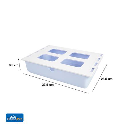 กล่องลิ้นชักใต้โต๊ะ STACKO SIZE L 33.5x23.5x8.5 ซม. สีฟ้า_6