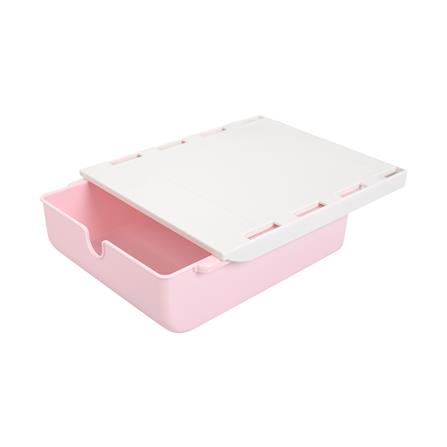 กล่องลิ้นชักใต้โต๊ะ STACKO SIZE S 23.5x19.8x7.1 ซม. สีชมพู_3